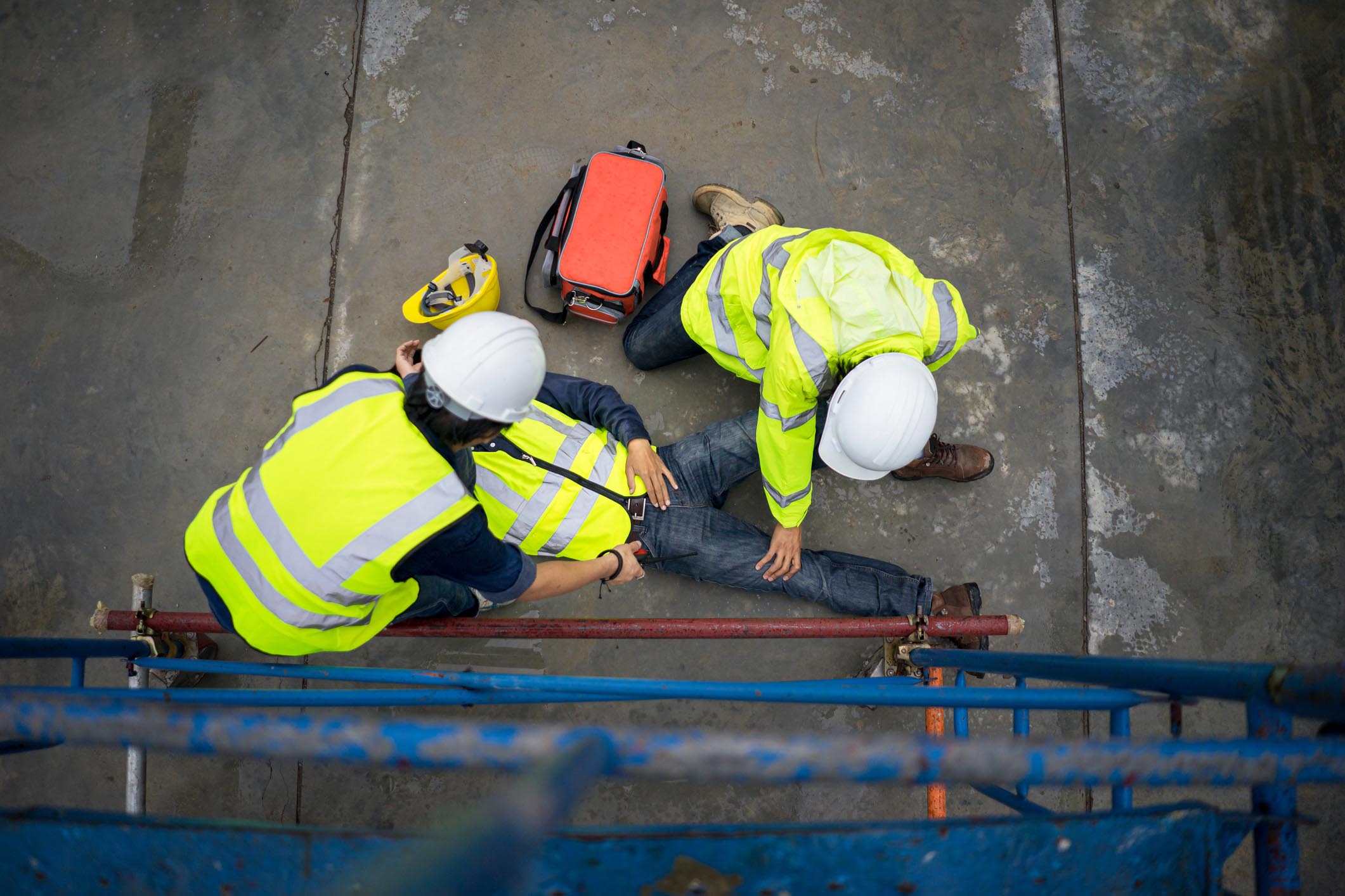 Construction site accident